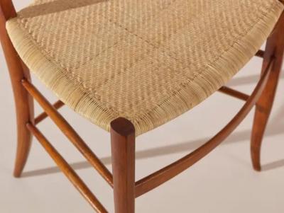  Fratelli Podest Fratelli Podest 8 Dining Chairs Campanino 900 Model Chiavari 1950s