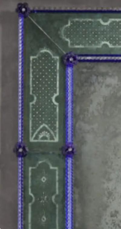  Fratelli Tosi 2 Italian 18th Century Style Antiqued Venetian Murano Glass Mirrors by Tosi