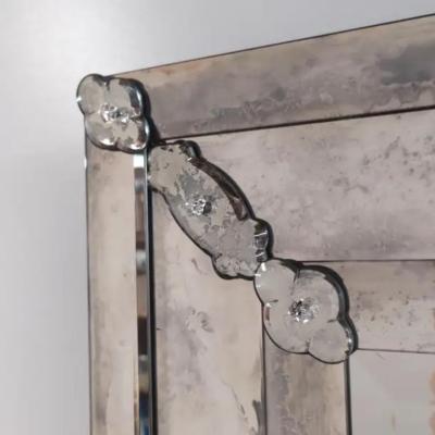  Fratelli Tosi Large Italian Custom 18th Century Style Antiqued Venetian Murano Mirrors