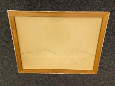  Fraydas POP ART PSYCHEDELIC FLOATING WOMAN PAINTING SIGNED FRAYDAS