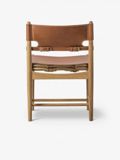  Fredericia Stolefabrik BORGE MOGENSEN SPANISH DINING CHAIR IN SOAPED OAK
