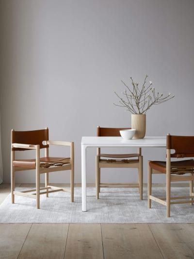 Fredericia Stolefabrik BORGE MOGENSEN SPANISH DINING CHAIR IN SOAPED OAK