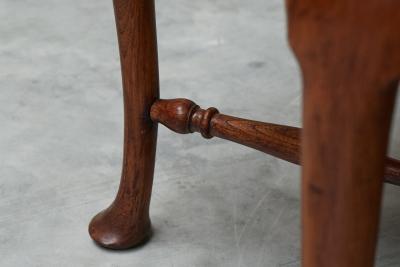  Frederick Parker Sons Frederick Parker Sons Scalloped Side Table in Solid Oak England Early 20th C