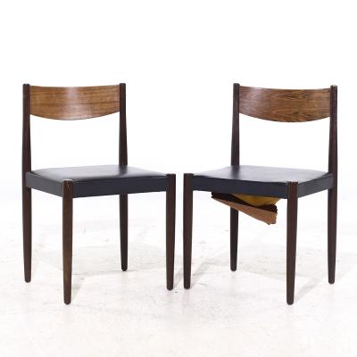  Frem Rojle Frem Rojle Mid Century Rosewood Dining Chairs Pair
