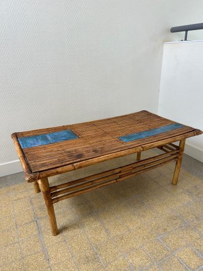  Freres Cloutier Ceramic Coffee Table by Cloutier France Circa 1960s