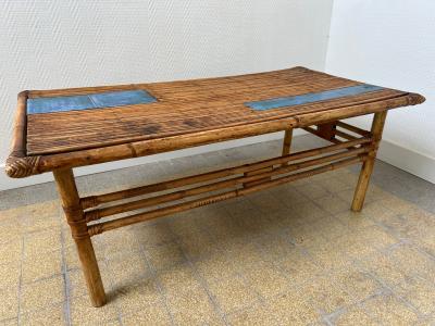  Freres Cloutier Ceramic Coffee Table by Cloutier France Circa 1960s