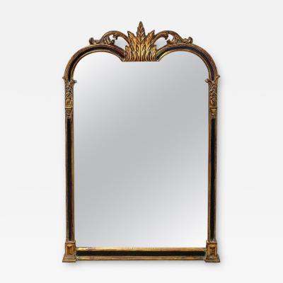 Friedman Brothers - Italian Hollywood Regency Style Black & Gold Mirror ...