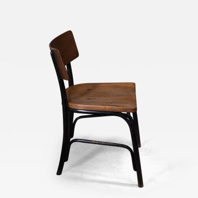  Frits Schlegel Frits Schlegel Oak and Beech Husum Chair Denmark circa 1930