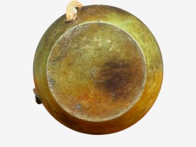  GAB Guldsmedsaktiebolaget GAB Table Lamp Patianted Bronze Sweden 1940s