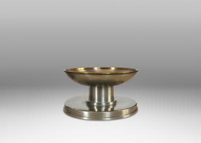  GAB Guldsmedsaktiebolaget Pair of Candleholders by GAB Tenn