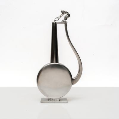  GAB Guldsmedsaktiebolaget SWEDISH ART DECO PEWTER BOTTLE FROM GAB Scandinavian Modern