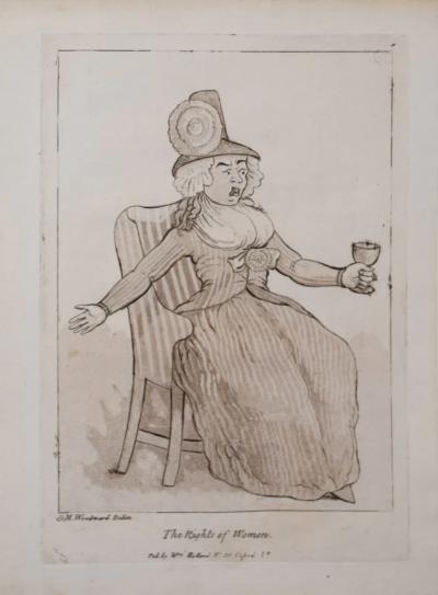  GEORGE MOUTARD WOODWARD GEORGE MOUTARD WOODWARD 1760 1809 THE RIGHTS OF WOMEN