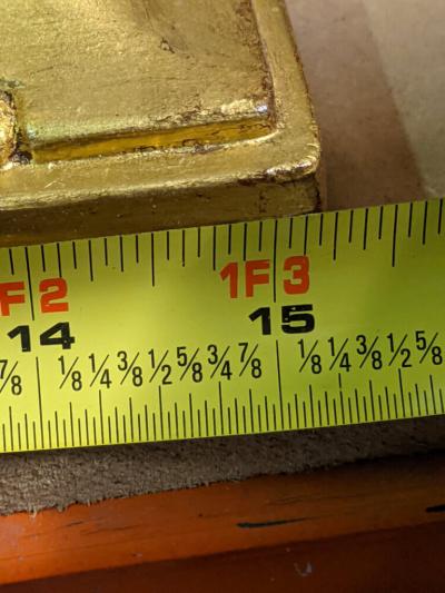  GEORGES de BARDYERE Georges de Bardyere gilt sculpted clock