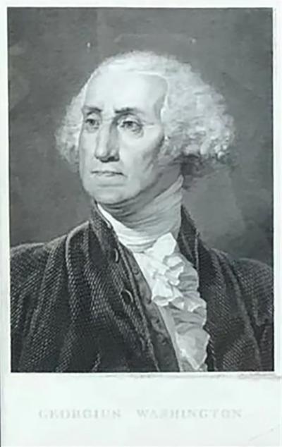  GIUSEPPE LONGHI Georgius Washington Engraving by Giuseppe Longhi 1817