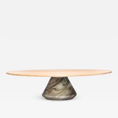  GRZEGORZ MAJKA LTD Earthy Eclipse Contemporary Coffee Table