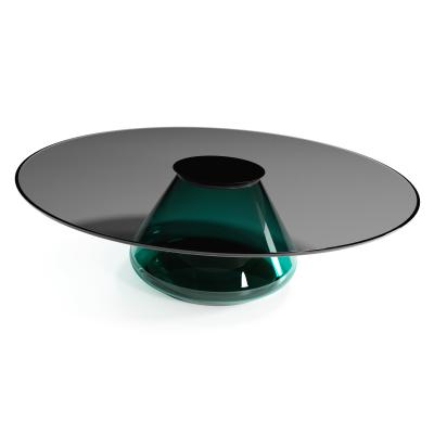  GRZEGORZ MAJKA LTD Emerald Eclipse II Contemporary Coffee Table