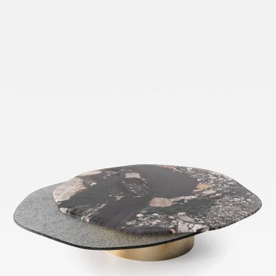  GRZEGORZ MAJKA LTD Epicure XII Contemporary Center Table ft Quattre Saisons Primtemps marble