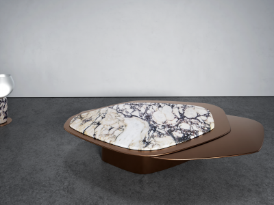  GRZEGORZ MAJKA LTD Explore III Contemporary Center Coffee Table