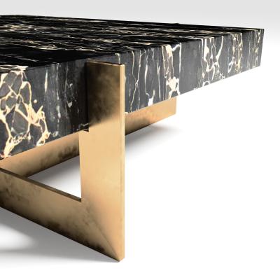  GRZEGORZ MAJKA LTD Golden Rock II Marble Coffee Table
