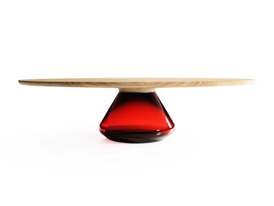  GRZEGORZ MAJKA LTD Ruby Eclipse Contemporary Coffee Table