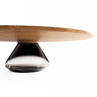  GRZEGORZ MAJKA LTD Smoky Eclipse Contemporary Coffee Table