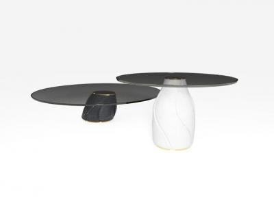  GRZEGORZ MAJKA LTD The Diamond Addiction One of a Kind Coffee Table Set by Grzegorz Majka