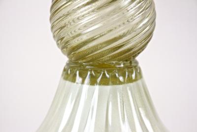  Gabbianelli 21th Century Murano Glass Amphora Vase by Gabbiani Venezia 24K Infused IT 2000