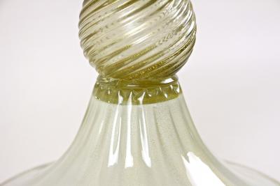  Gabbianelli 21th Century Murano Glass Amphora Vase by Gabbiani Venezia 24K Infused IT 2000