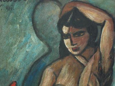  Gabor Untitled Nude with Still Life by Gabor