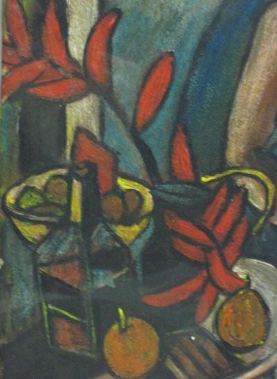  Gabor Untitled Nude with Still Life by Gabor