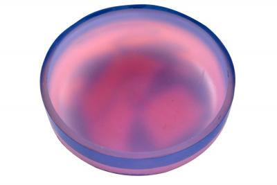  Galle Cameo French Cameo Glass Covered Box 1900 Signed DeVez 