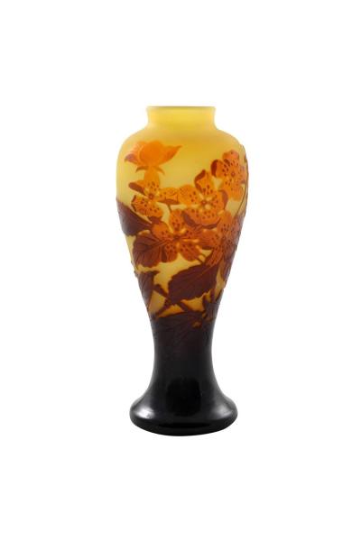  Galle Cameo Galle Cameo Art Glass Vase Signed Galle Circa 1900 