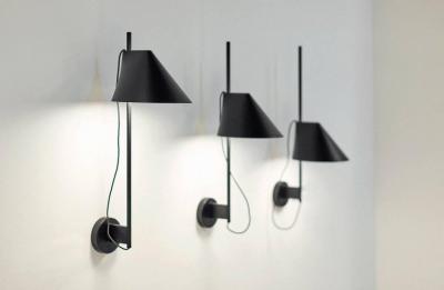  GamFratesi Design Studio GamFratesi Black Yuh Wall Light for Louis Poulsen