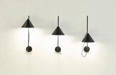  GamFratesi Design Studio GamFratesi Black Yuh Wall Light for Louis Poulsen