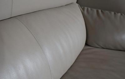  Garcia Cumini Paltrona Frau Almo Modern Leather Sofa Designed by Garcia Cumini