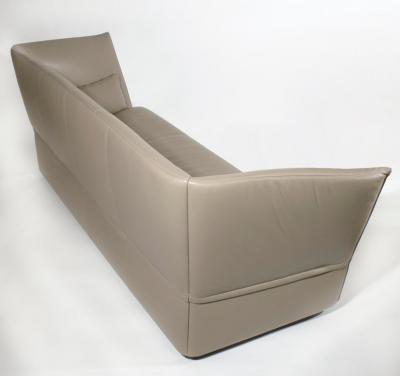  Garcia Cumini Paltrona Frau Almo Modern Leather Sofa Designed by Garcia Cumini
