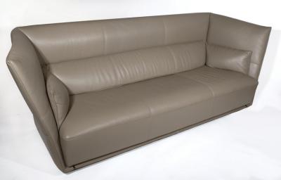  Garcia Cumini Paltrona Frau Almo Modern Leather Sofa Designed by Garcia Cumini