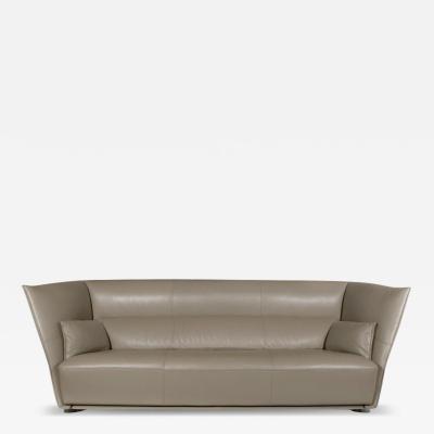  Garcia Cumini Paltrona Frau Almo Modern Leather Sofa Designed by Garcia Cumini