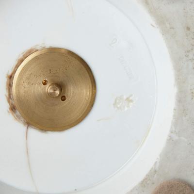  Gardner Porcelain Factory Fine and important gilt ground porcelain vase by the Gardner Factory