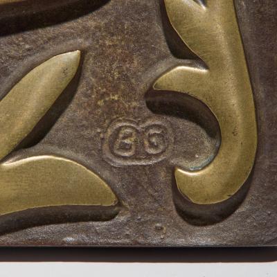  Garouste Bonetti Elizabeth Garouste and Mattia Bonetti Bronze Mirror