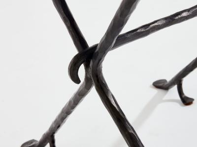  Garouste Bonetti Garouste Bonetti Isis wrought iron side table 1987