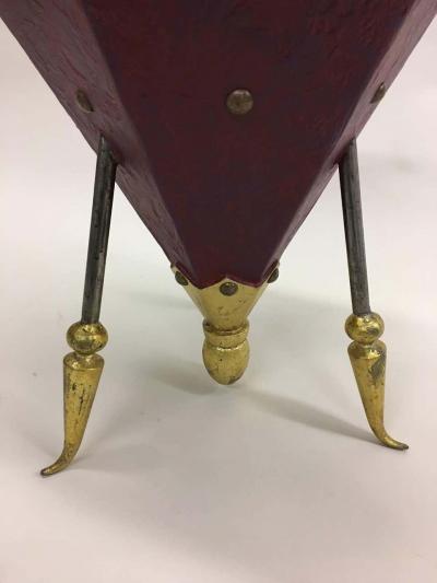  Garouste Bonetti Rare Stool in the style Elizabeth Garouste and Mattia Bonetti circa 1985