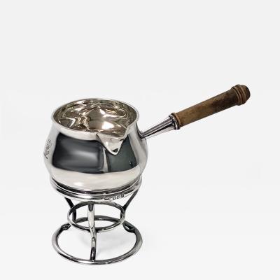  Garrard Co Garrard Silver Brandy Saucepan and Stand London 1916