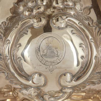  Garrard Co Six piece English silver tea and coffee service