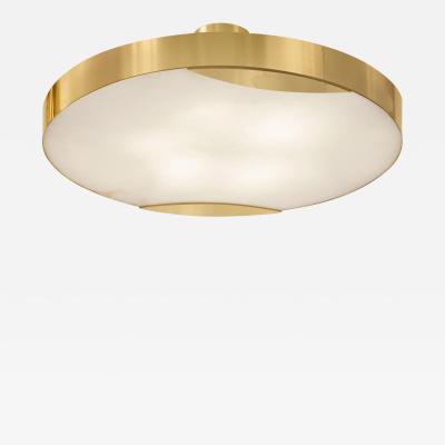  Gaspare Asaro Cloud N 1 Ceiling Light Polished Brass Finish