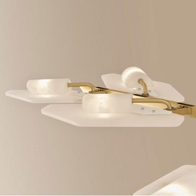  Gaspare Asaro Leaf Ceiling Light Bronze Finish
