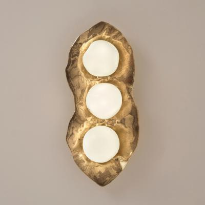  Gaspare Asaro Shell Wall Light Bronze Finish