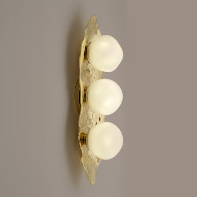  Gaspare Asaro Shell Wall Light Bronze Finish