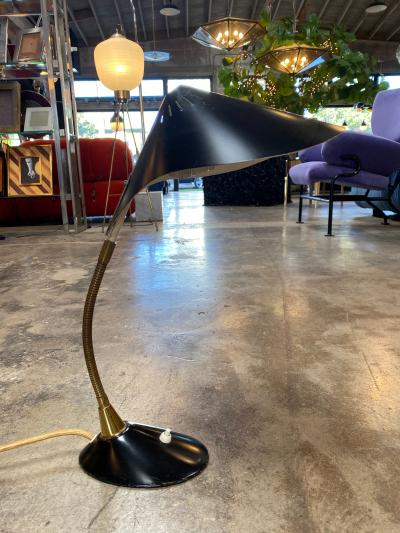  Gebr der Cosack Cosack Table Lamp Brass Standard and Mouille Style 1960s