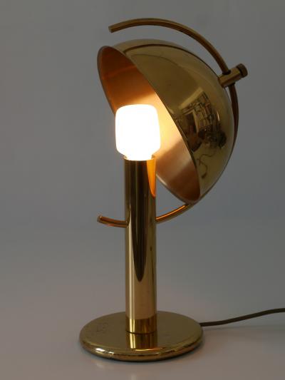  Gebr der Cosack Exceptional Mid Century Modern Brass Table Lamp by Gebr der Cosack Germany 1960s